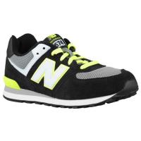 new balance 574 new balance voor grote jongen loopschoenen zwart hi lite Sale Online lzuww274